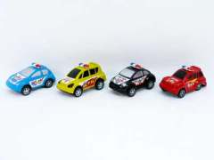 Free Wheel Police Car(4S) toys