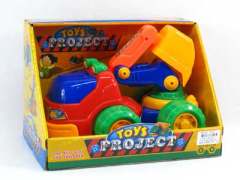 Drag Construction Truck(3C) toys