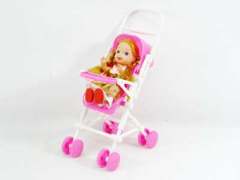 Go-cart & 3.5"Doll toys