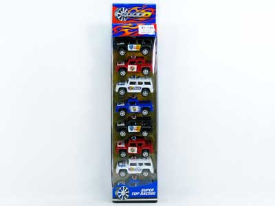 Free Wheel Police Car(8in1) toys