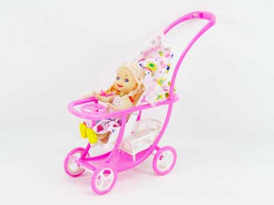 Free Wheel Go-cart & Doll toys