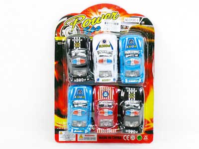 Free Wheel Racing Car(6in1) toys