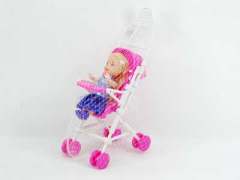 Free Wheel Car & Doll