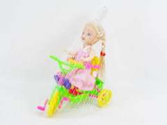 Free Wheel  Bike & Doll toys