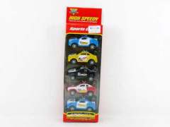 Free Wheel Police Car(5in1) toys