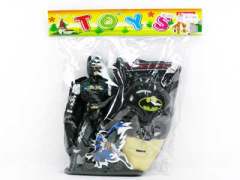 Free Wheel Skate Board  Bat Man  W/L & Mask toys