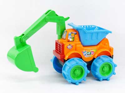 Free Wheel Construction Truck toys