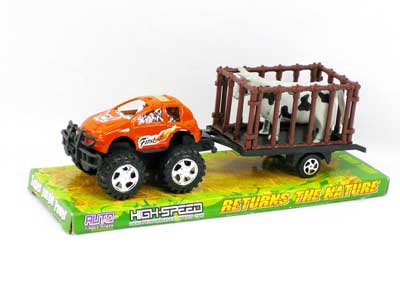 Free Wheel Cross-country Tow Truck toys