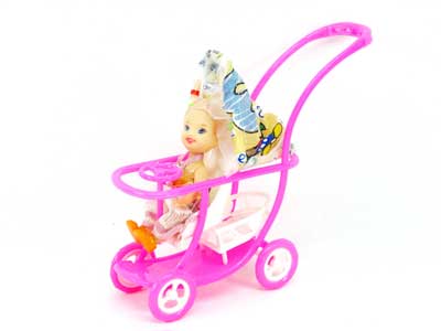 Free Wheel Pram & Doll toys