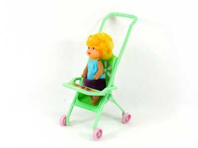 Free Wheel Pram & Doll toys