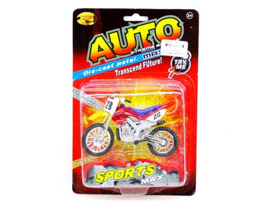 Die Cast Motorcycle Free Wheel W/M(4S4C) toys