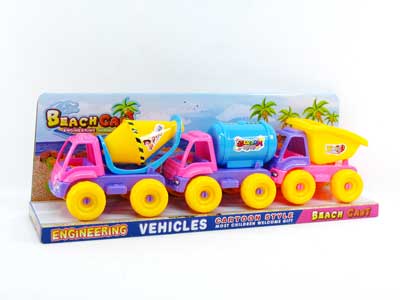 Free Wheel Construction Truck(3in1) toys