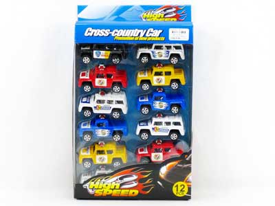 Free Wheel Police Car(12in1) toys