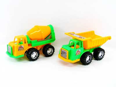 Free Wheel Construction Truck(2S2C) toys