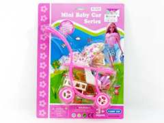 Free Wheel Pram & Doll toys