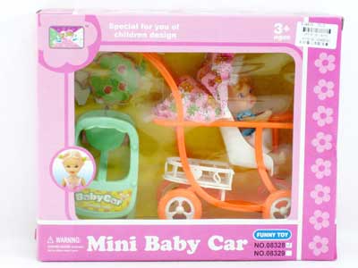 Free Wheel Pram & Doll toys