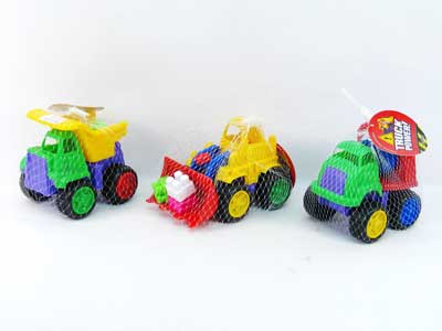 Free Wheel Construction Truck(3S toys