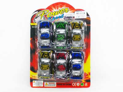 Free Wheel Racing Car(6in1) toys