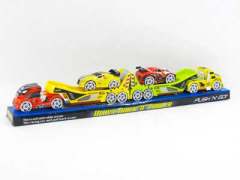 Free Wheel Truck Tow Pull Back Racing Car(2in1)