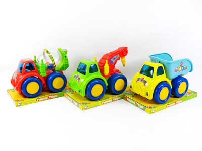 Free Wheel Construction Car(3S) toys