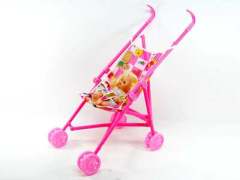 Free Wheel Go-cart & Doll