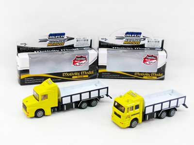 Die Cast Truck Free Wheel W/M_L(2S) toys