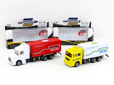 Die Cast Truck Free Wheel W/M_L(2S) toys