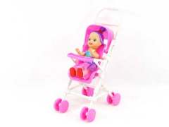 Baby Go-Cart & Doll