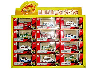 Die Cast Car Free Wheel(12in1) toys