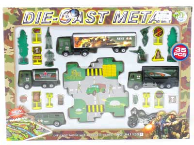 Die Cast Military Affairs Car Free Wheel toys