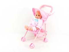 Baby Go-Cart & Doll