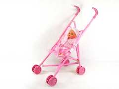 Baby Go-Cart & Doll
