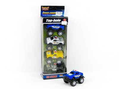 Free Wheel Police Car(4in1) toys