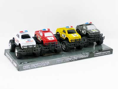 Free Wheel Police Car(4in1) toys