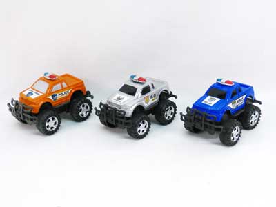 Free Wheel Police Car(3in1) toys