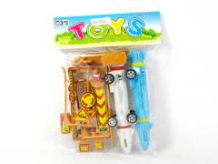 Free Wheel Guided Missile Set toys