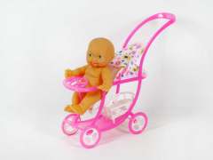 Free Wheel Go-cart & Doll