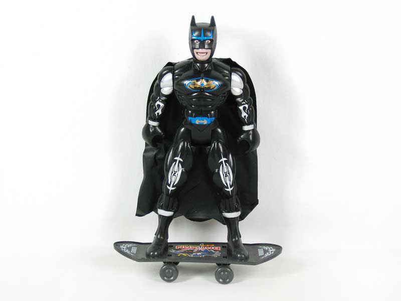 Free Wheel Skate Board  Bat Man  W/L toys