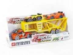 Free Wheel Truck Tow Pull Back Racing Car(2S2C)