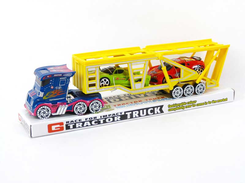 Free Wheel Truck Tow Pull Back Racing Car(2C) toys
