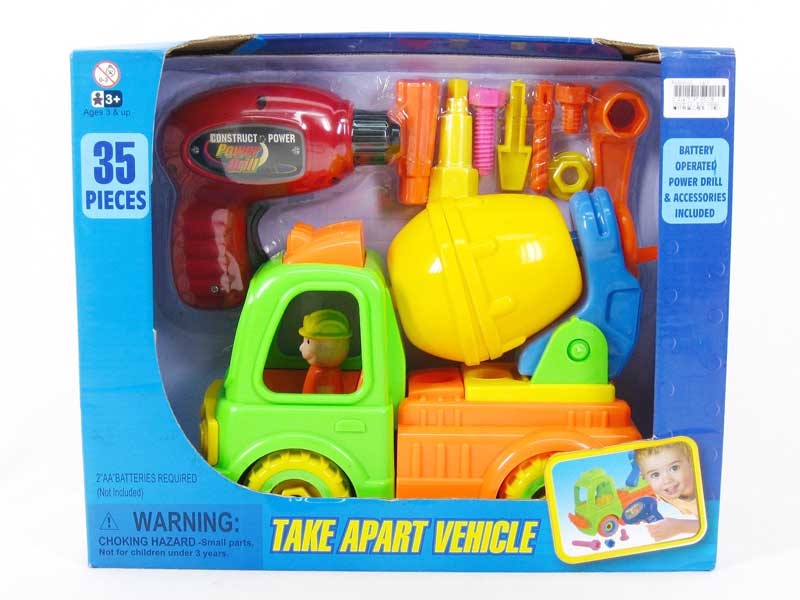 Free Wheel Construction Truck(3S) toys