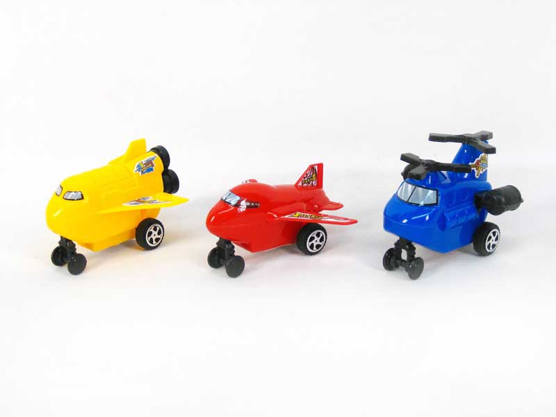 Free Wheel Airplane(3S3C) toys