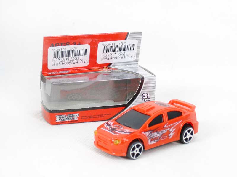 Free Wheel Car W/L_M(3C) toys