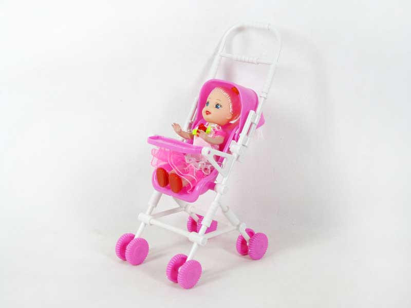 Free Wheel Car & 3"Doll toys