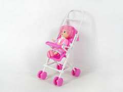Free Wheel Car & 3"Doll