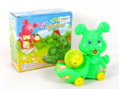 Free Wheel Rabbit W/Bell(2C) toys