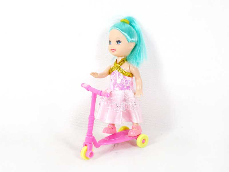 Free Wheel Scooter & Doll toys