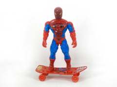Free Wheel Skate Board  Super Man  W/L toys