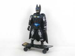Free Wheel Skate Board Bat Man  W/L