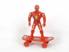 Free Wheel Skate Board Super Man toys